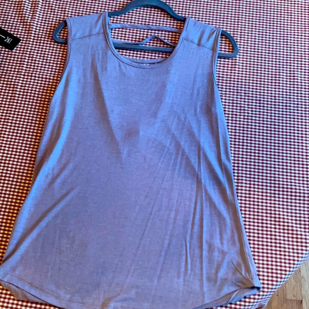 Tank top, open back
